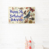 Banderoles Amour Bugs Anniversaire Fête Insectes Thème (Insitu)