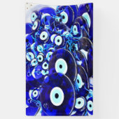 Banderoles Amulettes des yeux bleus (Vertical)