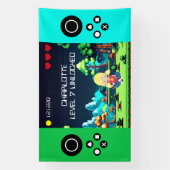 Banderoles Amusant Novelty Computer Jeu Anniversaire Fête (Verticale)