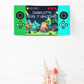 Banderoles Amusant Novelty Computer Jeu Anniversaire Fête (Insitu)