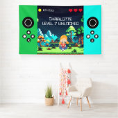 Banderoles Amusant Novelty Computer Jeu Anniversaire Fête (Insitu)