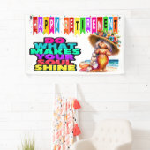 BANDEROLES AMUSER UNE RETRAITE HEUREUSE (En situation)