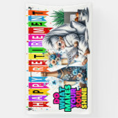 BANDEROLES AMUSER UNE RETRAITE HEUREUSE (Vertical)