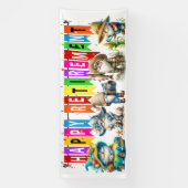 BANDEROLES AMUSER UNE RETRAITE HEUREUSE (Verticale)