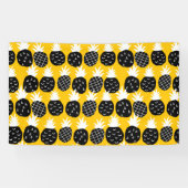 Banderoles Ananas noir (Horizontal)