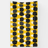 Banderoles Ananas noir (Vertical)