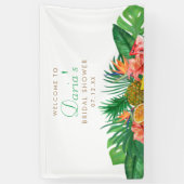 Banderoles Ananas tropical (Vertical)