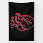 Banderoles Anatomical Heart Valentine Shirt (Verticale)