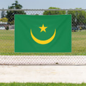 Banderoles Ancien drapeau mauritanien (Insitu)