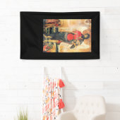 Banderoles Ancienne icône orthodoxe de Jean le Baptiste (En situation)