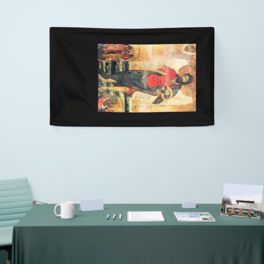 Banderoles Ancienne icône orthodoxe de Jean le Baptiste (Salon professionnel)