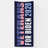 Banderoles Anciens combattants de Biden (Vertical)