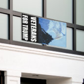 Banderoles Anciens Combattants Pour Trump 2024 (Bâtiment extérieur)