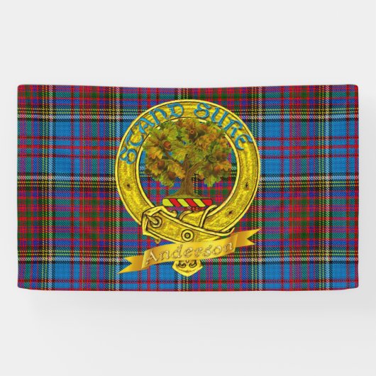 Banderoles Anderson Clan Banner (Horizontal)