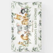 Banderoles Animaux australiens Anniversaire Bienvenue pour bé (Vertical)