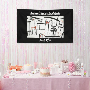 Banderoles Animaux dans un boîtier par Paul Klee