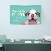 Banderoles Animaux de compagnie assis Bain Salon Grooming Foo (Salon professionnel)