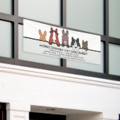 Banderoles Animaux de ferme Cheval Âne Chat Chien Lapin (Bâtiment extérieur)