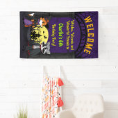 Banderoles Animaux éffrayants de bois en costume de fête Bien (En situation)