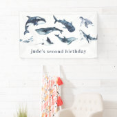 Banderoles Animaux marins (En situation)