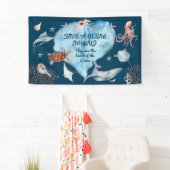 Banderoles Animaux Océaniques Très Mignons Avec Description (En situation)