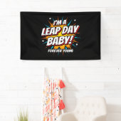 Banderoles Année bissextile Anniversaire 29 février Jour biss (En situation)