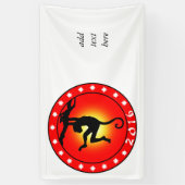 Banderoles Année du singe 2016 (Vertical)