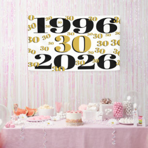 Banderoles Anniversaire 30 ans édition 1996 Milestone