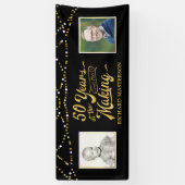 Banderoles Anniversaire 50 ans | Photos Puis & Maintenant | N (Vertical)