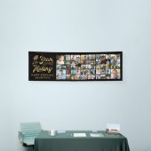 Banderoles Anniversaire 53 Collage de photos Années en prépar (Salon professionnel)