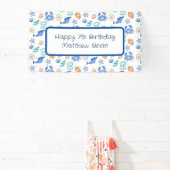 Banderoles Anniversaire à thème personnalisé (Insitu)