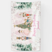 Banderoles Anniversaire Casse-Noisette Sugar Plum Party (Vertical)