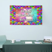 Banderoles Anniversaire de Bunny Pom-pom girl (Salon professionnel)