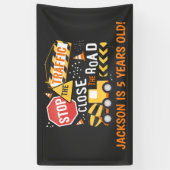 Banderoles Anniversaire de camion à benne basculante de (Vertical)