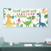 BANDEROLES ANNIVERSAIRE DE DINOSAUR (Salon professionnel)