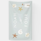 Banderoles Anniversaire de enfant de la piscine à thème de pl (Vertical)