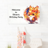 Banderoles Anniversaire de enfant d'incendie Phoenix (En situation)