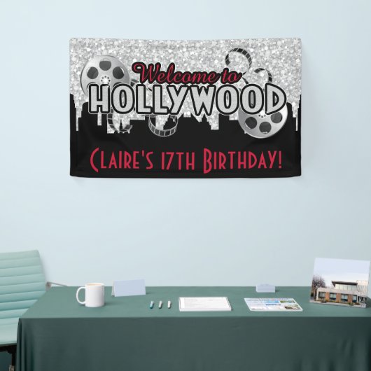 Banderoles Anniversaire de Hollywood (Salon professionnel)