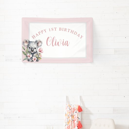 Banderoles Anniversaire de Koala Bear (Insitu)