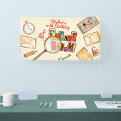 Banderoles Anniversaire de la chambre d'évasion (Salon professionnel)