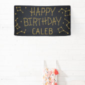 Banderoles Anniversaire de la constellation spatiale (Insitu)