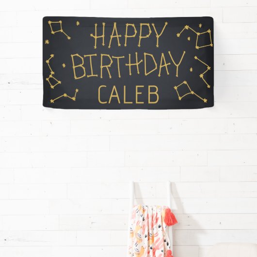 Banderoles Anniversaire de la constellation spatiale (Insitu)