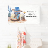 Banderoles Anniversaire de la petite fille Saddup (En situation)