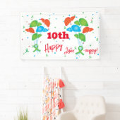 Banderoles Anniversaire de la transplantation du foie Partie  (En situation)