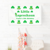 Banderoles Anniversaire de Little Leprechaun (En situation)