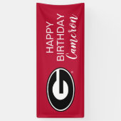 Banderoles Anniversaire de l'Université de Géorgie | (Vertical)