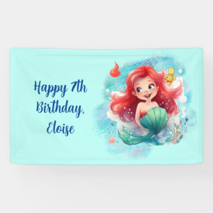 Banderoles Anniversaire de Mermaid