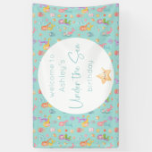 Banderoles Anniversaire de Mermaid (Vertical)