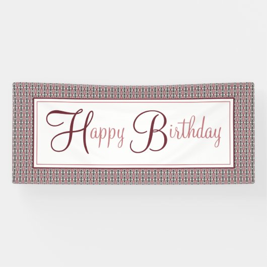Banderoles Anniversaire de Wade (Horizontal)