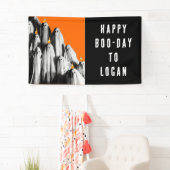 Banderoles Anniversaire d'Halloween (En situation)